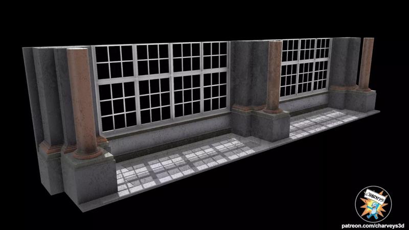 Star Wars Theed Royal Palace Hallway Diorama for action figures