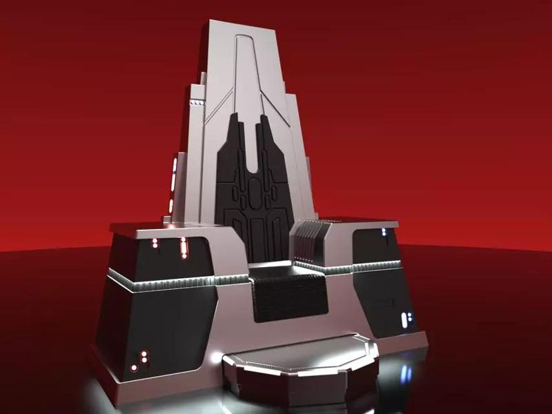 Star Wars Supreme Leader Snoke Throne 6 3 75 and 12inch
