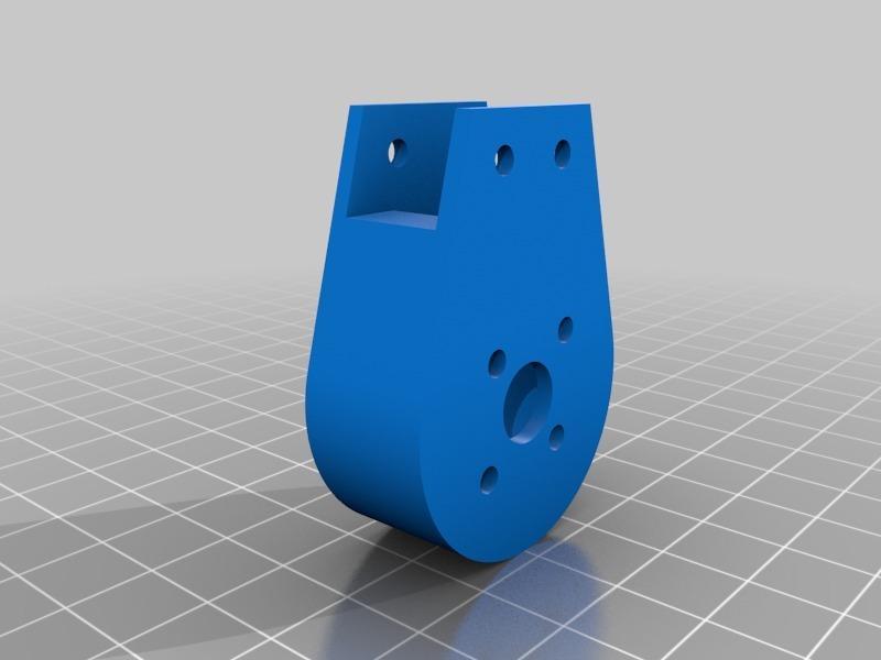 X900 Tricopter Motor Mounts