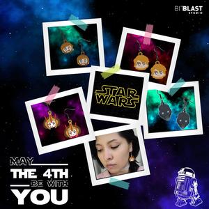 Star Wars Earrings 2