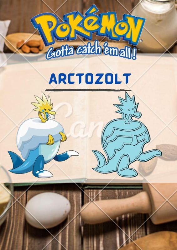 AMAZING POKEMON arctozolt COOKIE CUTTER STAMP CAKE DECORATING