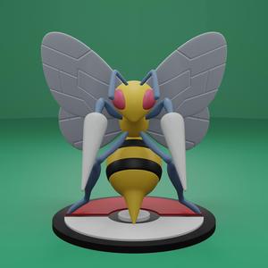 Pokemon No. 015 Beedrill