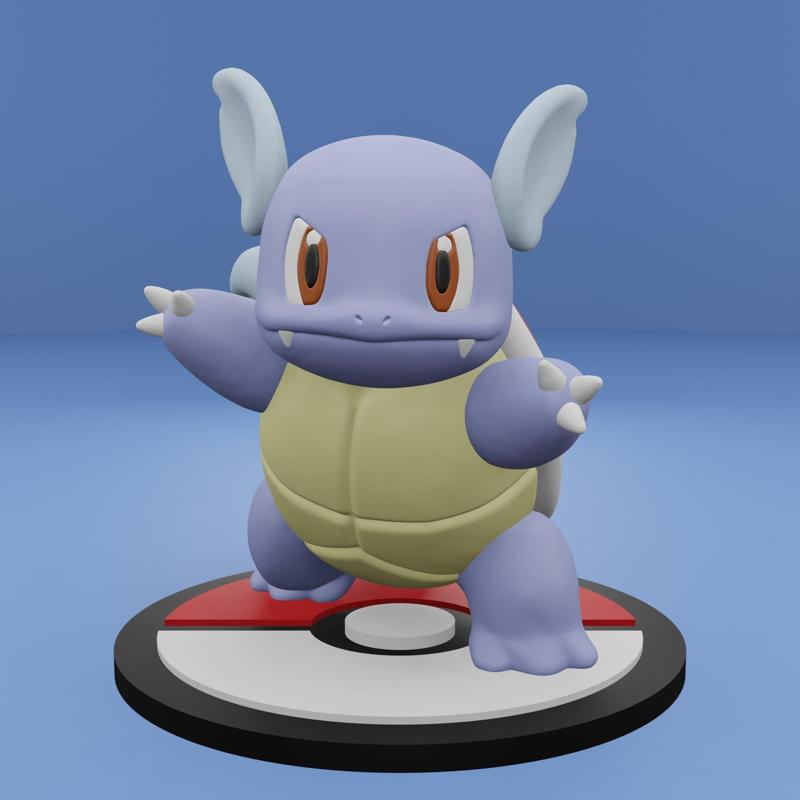 Pokemon No. 008 Wartortle