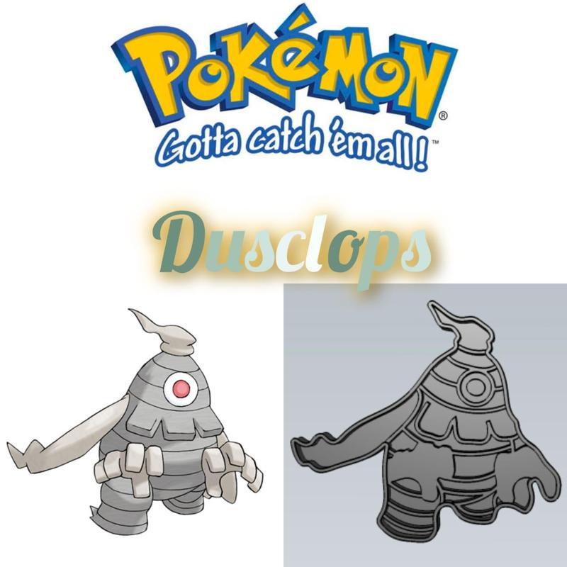 AMAZING POKEMON dusclops COOKIE CUTTER STAMP CAKE DECORATING