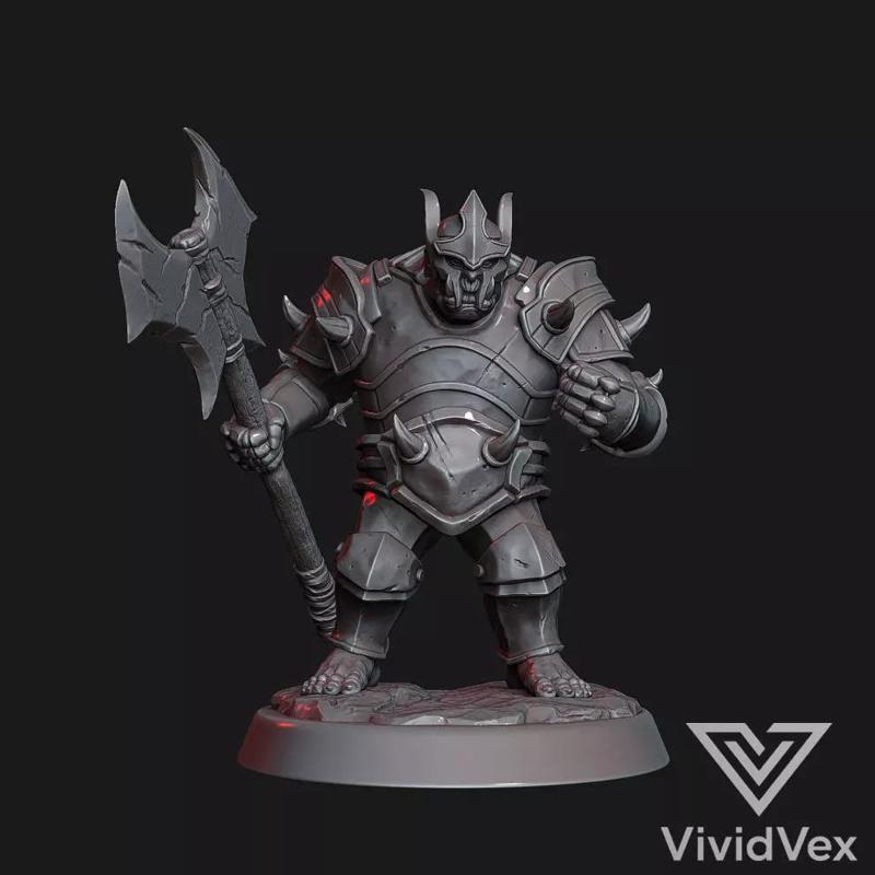 Ogres C with 2 weapons