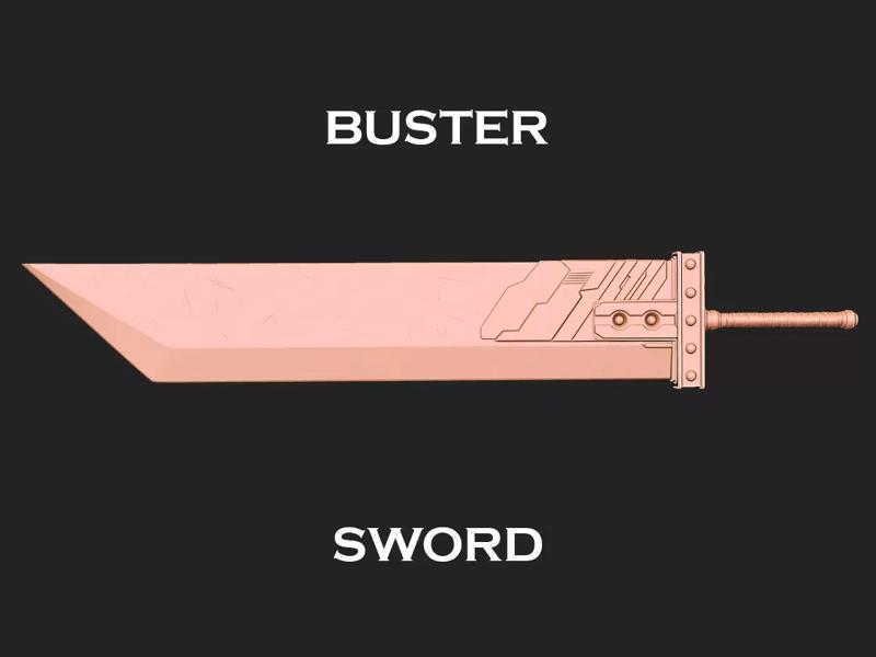 Final Fantasy VII - Buster sword