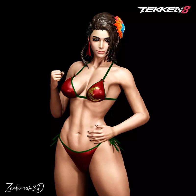 TEKKEN 8 - AZUCENA SWIMSUIT OUTFIT - STL - 3D PRINTING