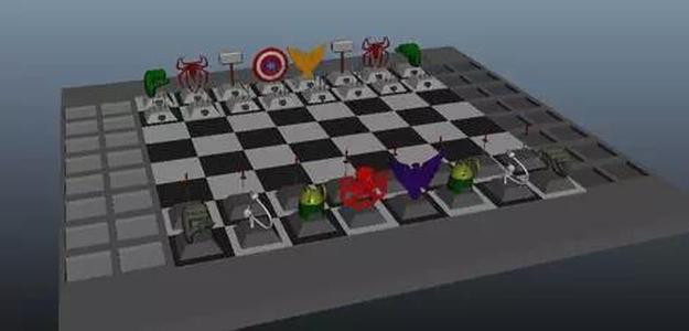 Marvel Chess Game