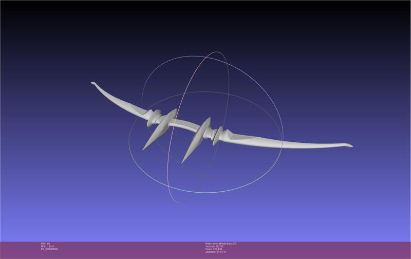 Sword Art Online Sinon Alfheim Bow Printable Assembly