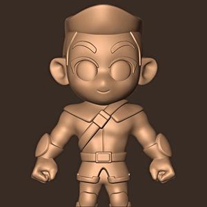 Hawkeye chibi ( Clint Barton ) Avengers Endgame