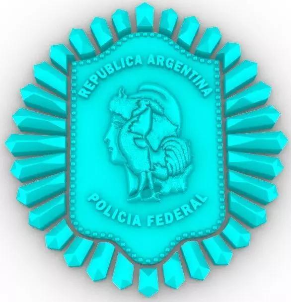 Escudo Policia Federal Argentina - Argentina Police Shield