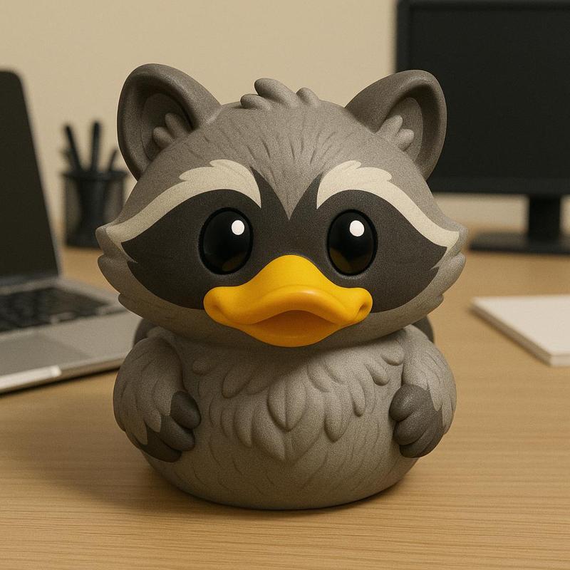 Rubber Duck - Racoon marvel - 3d print