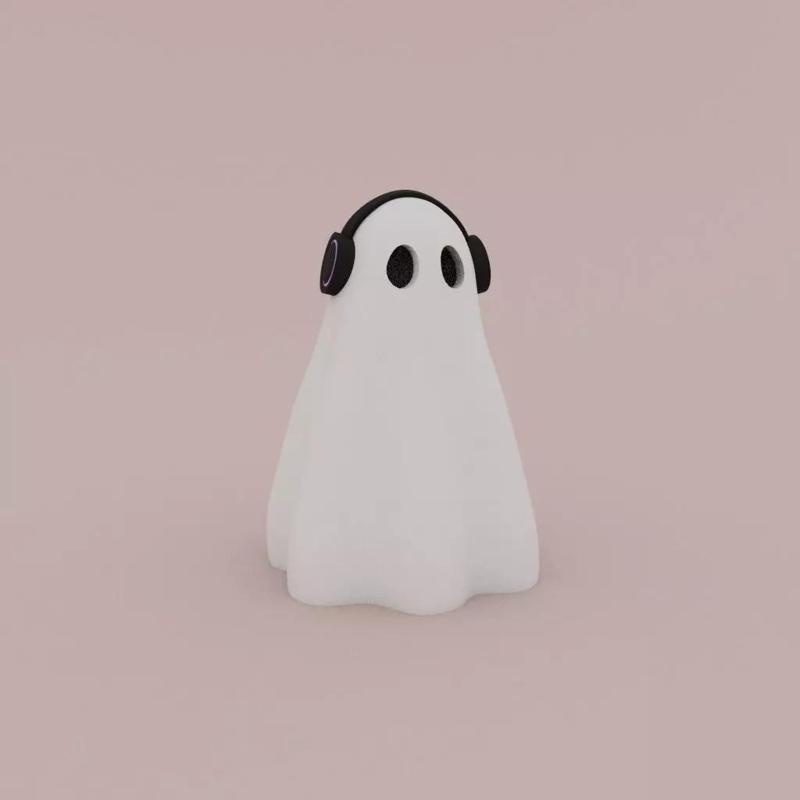 Cute little Music lover Ghost