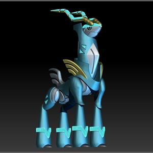 Pokemon Paradox Future Cobalion Iron Crown