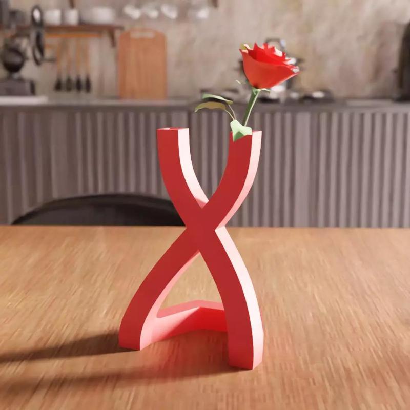 Futuristic Vase STL File - 150