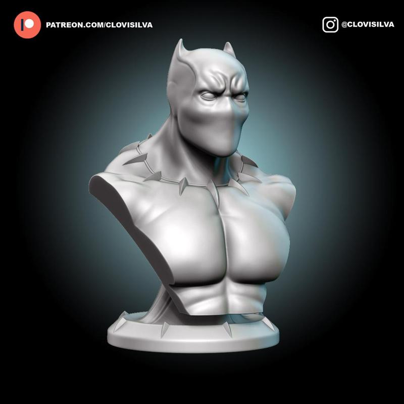 Bust Black Panther 01/02