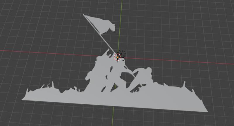 flag raising iwo jima ww2