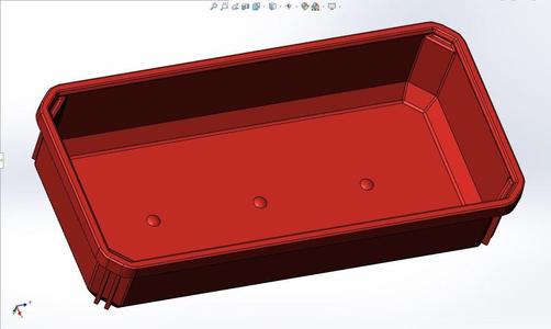 Milwaukee Packout Low Profile Organizer Compatible Rectangular Tray - No Notches or Divider Rails