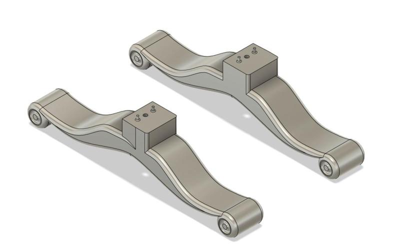 Custom Sony TV Stand Feet