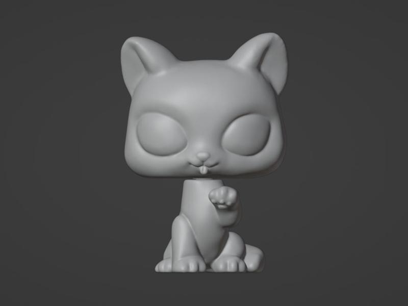 LPS Paw Licking Cat