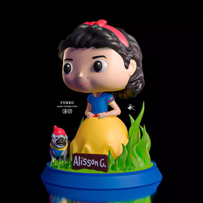 BLANCA NIEVES FUNKO POP COLECCION PRINCESAS