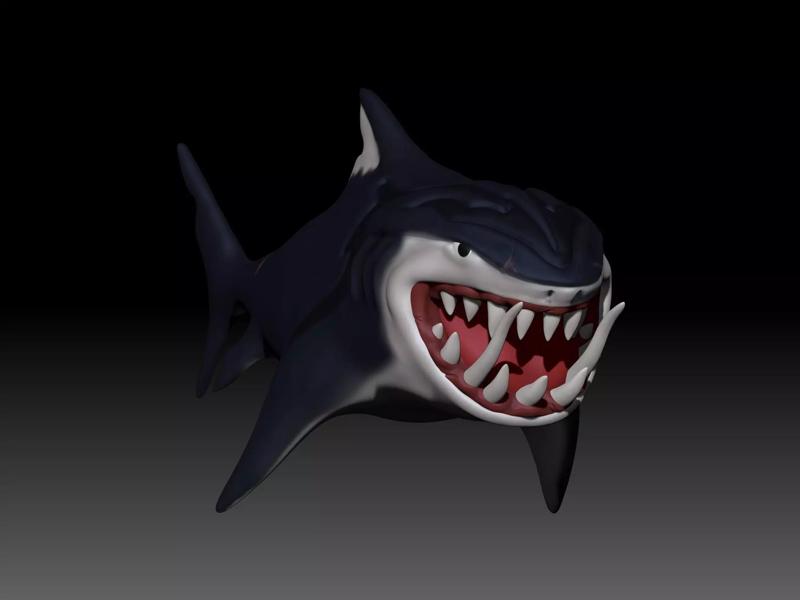 chompers shark head
