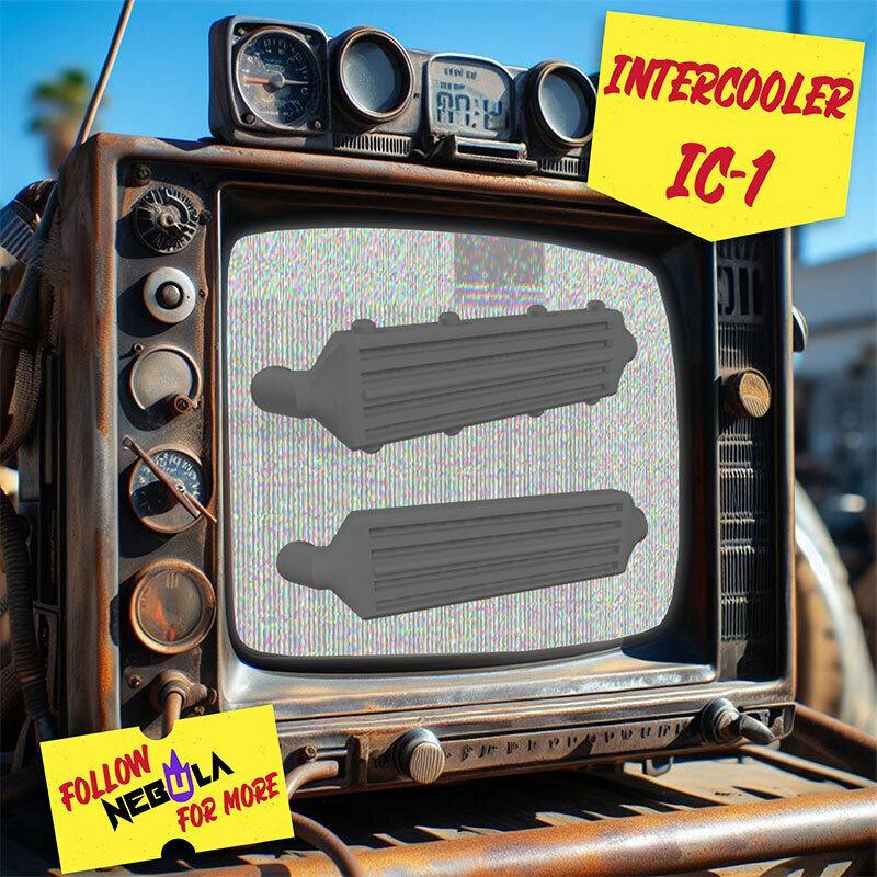 Intercooler 1:64 model car Gaslands IC-1 - 3D STL files