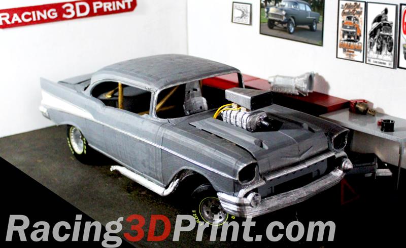 Chevrolet BelAir Gasser Dragster Scale 1:12