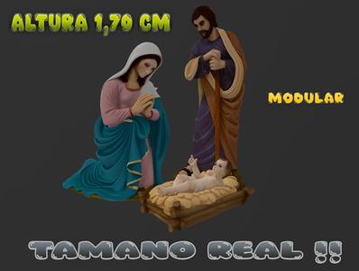 CHRISTMAS ""REAL SIZE"" MYSTERY NATIVITY SCENE