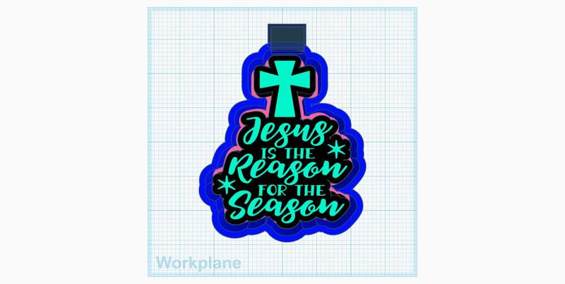 Jesus is the reason cross