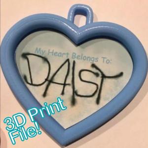 Big Baby Daisy Heart - Toy Story 3