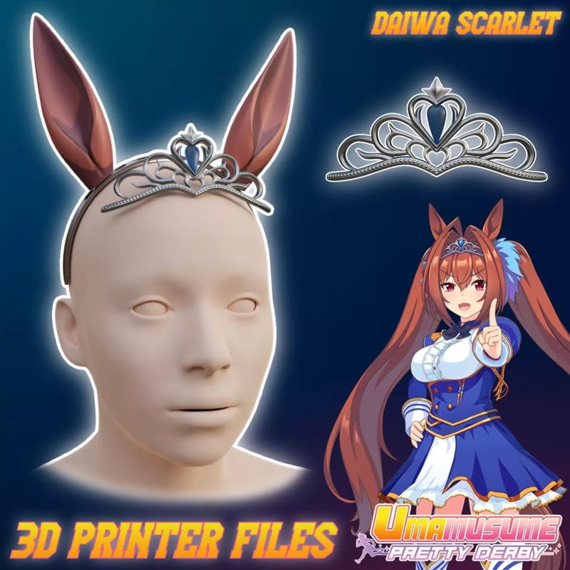 Daiwa Scarlet Ears and Crown Accessories Umamusume Pretty Derby