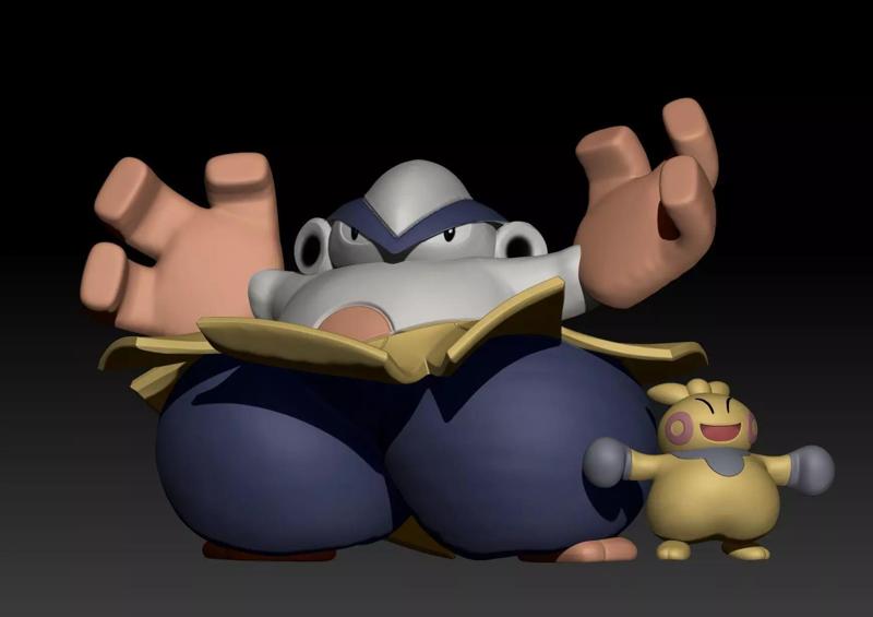 Pokemon Makuhita Hariyama