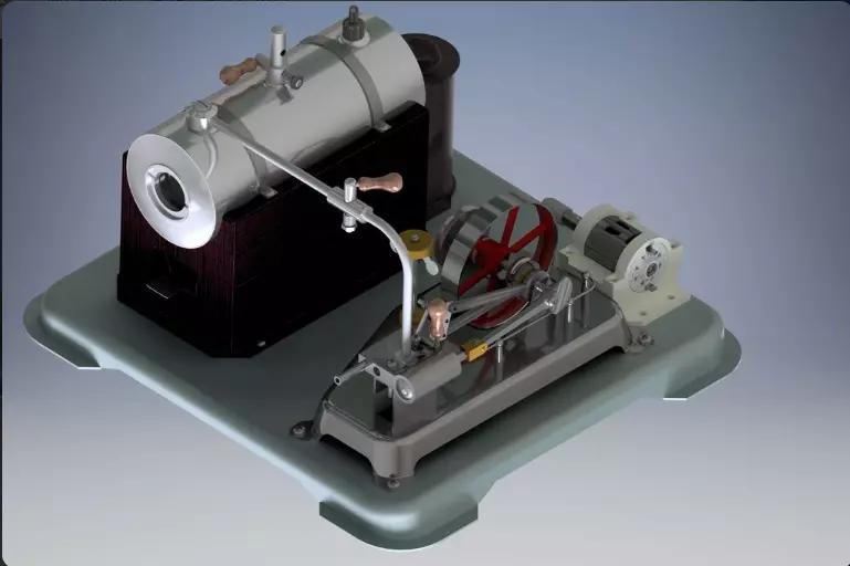 air powered steam engine