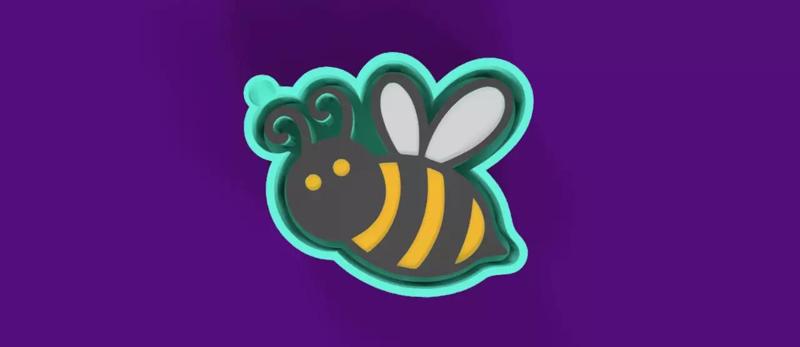 Cute Bee Versatile Mold for Silicone Casting