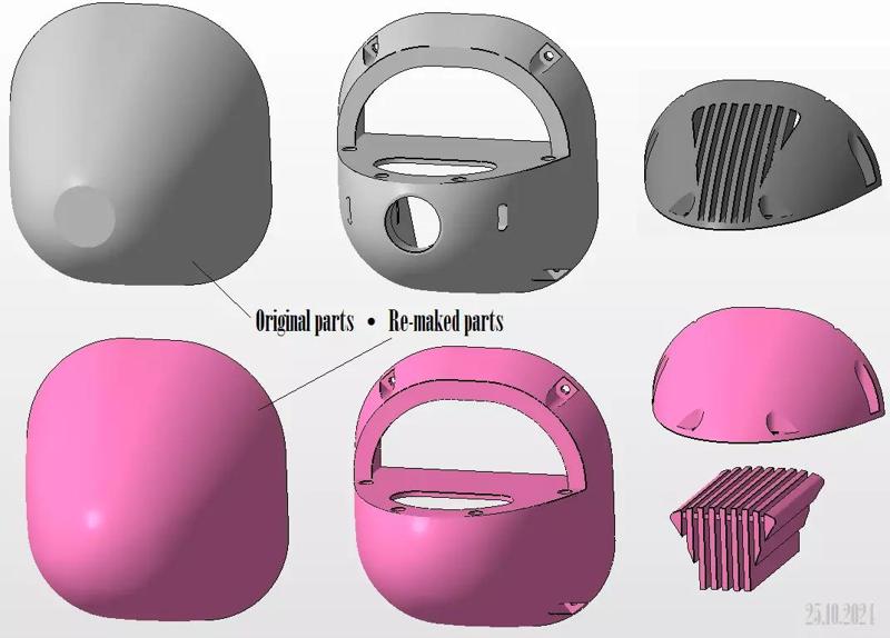 Re-maked blank nose for Flightory Talon-1400 V2 2024