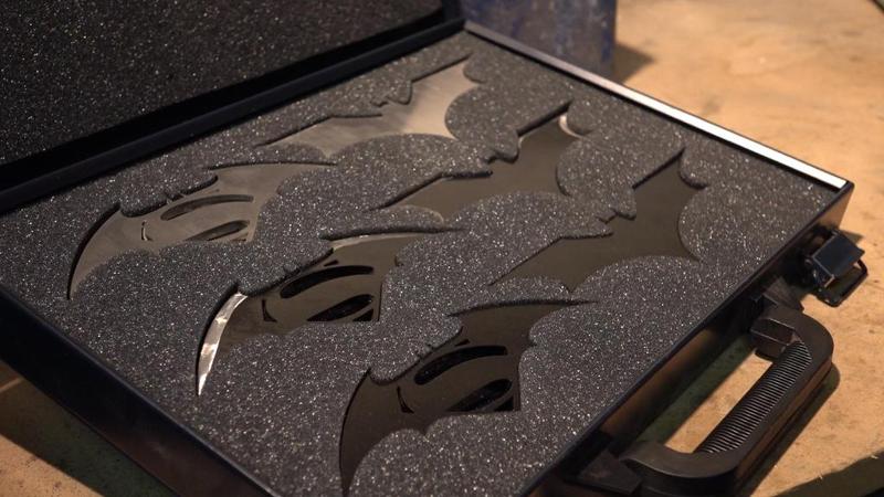 Laser Cut Batarangs!