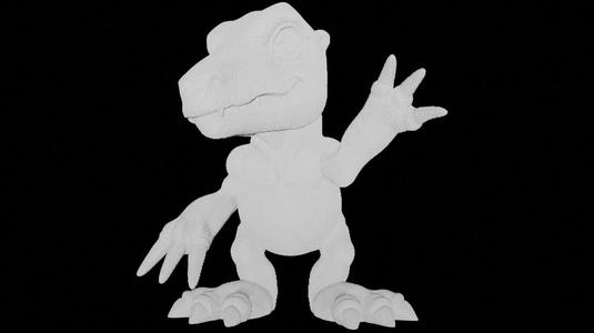 Agumon for VOXEL 3d printing