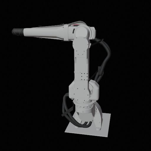 Industrial Robotic Arm – High-Detail 3D Printable Model