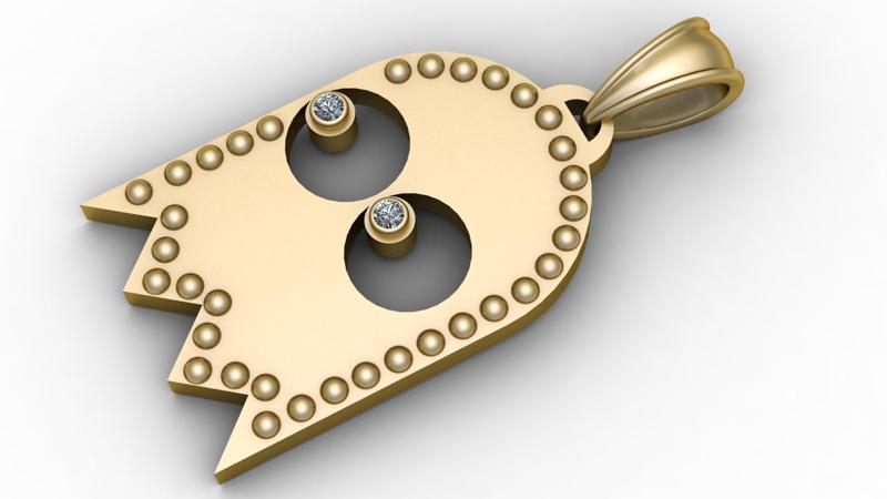 Buy Mia PANDANT 3D PRINTABLE MODAL