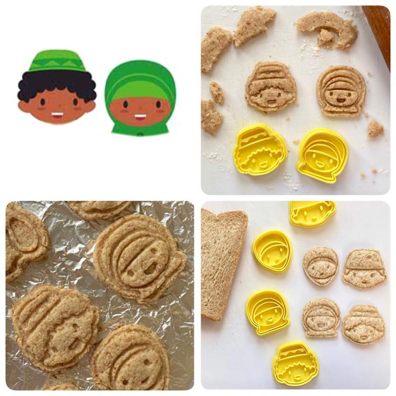 GIRL2 RAMADHAN EID COOKIE CUTTER STAMP