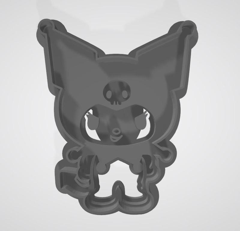 Kuromi cookie cutter