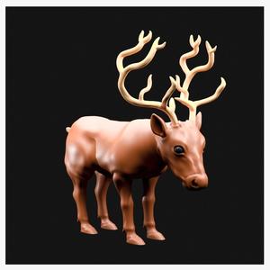 Reindeer Sculpture