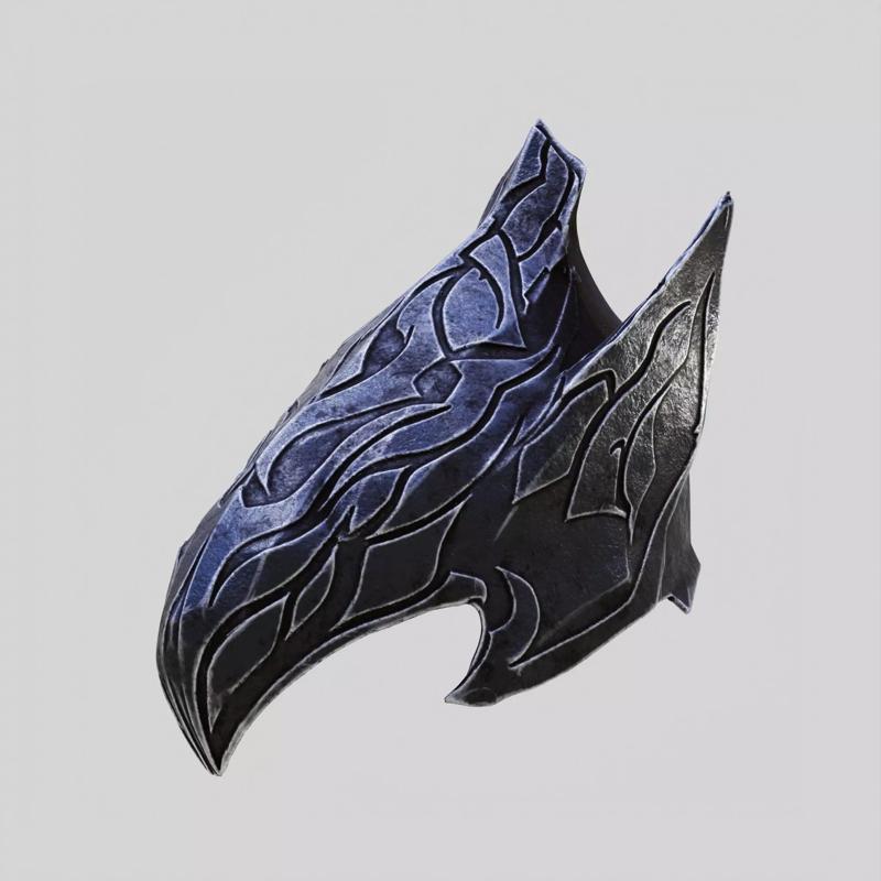 Artorias Abysswalker Helmet - Minimalist Hard Surface - Fan Art