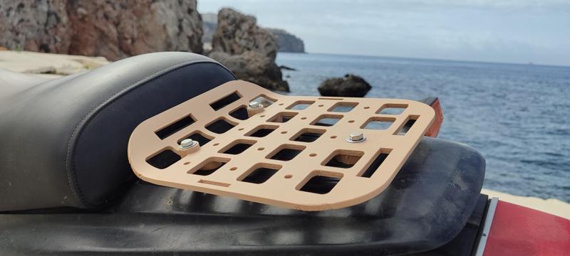 PORTA EQUIPAJE MINIRACK SISTEMA MOLLE YAMAHA TW