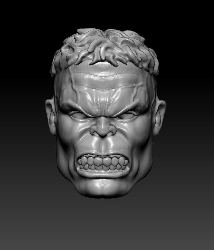 Hulk Head Hulk Personalized for action figure marvel legends