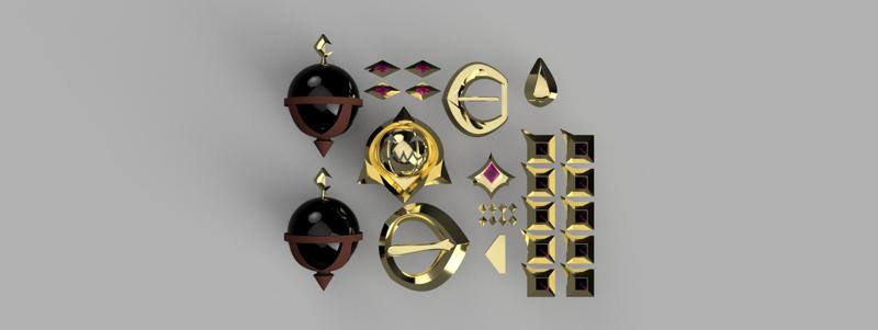 Bewitching Miss Fortune - 3D Accessories for Cosplay