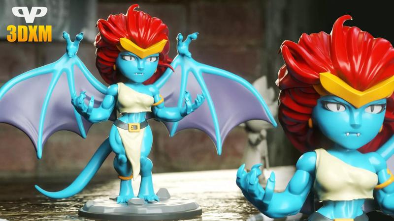 Demona Chibi STL for 3D Printing 3DXM ChibiSTL