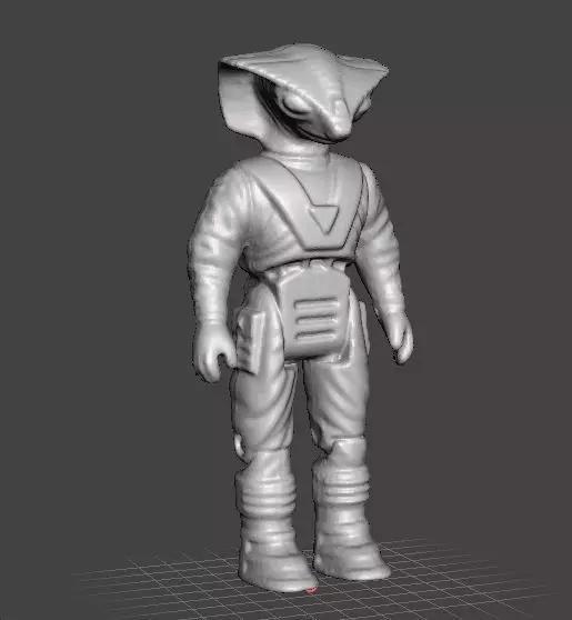 DINOSAUR RIDERS INSPIRED SNAKE 1988 TOY 68MM FIGURE MODEL EVIL