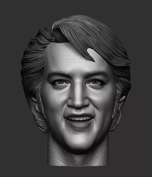 Elvis Presley Sixth scale head 3D printable